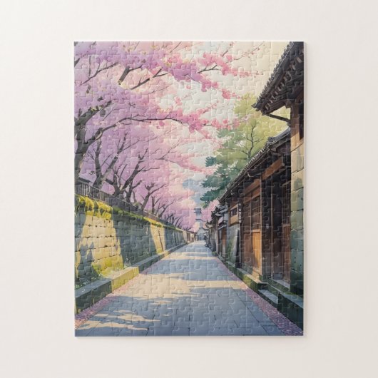 Spring Pathways of Kyoto Legpuzzel (Verticaal)