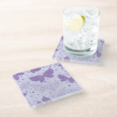 Spring Pattern Glazen Onderzetter (Schuin)