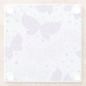 Spring Pattern Glazen Onderzetter (Achterkant)