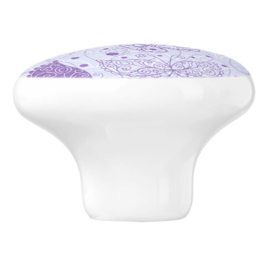 Spring Pattern Keramische Knop (Zijkant)