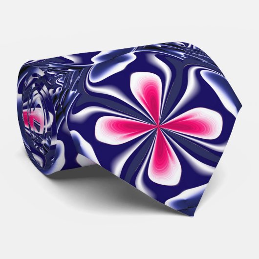 Spring Pattern Stropdas (Opgerold)