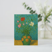 Spring Pea in vaas Briefkaart (Staand voorkant)