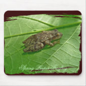 Spring Peeper (Pseudacris crucifer) Treefrog Items Muismat (Voorkant)