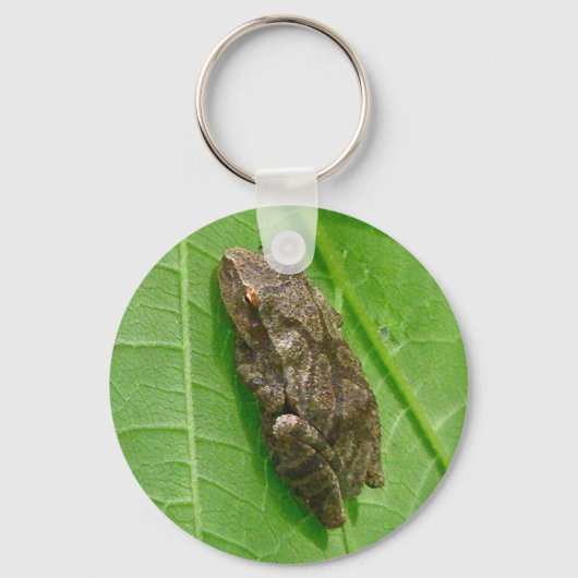 Spring Peeper (Pseudacris crucifer) Treefrog Items Sleutelhanger (Voorkant)