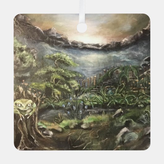 Spring Peepers! Metalen Ornament (Voorkant)