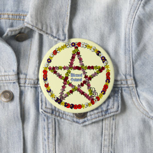 Spring Pentical Ronde Button 4,0 Cm