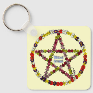 Spring Pentical Sleutelhanger
