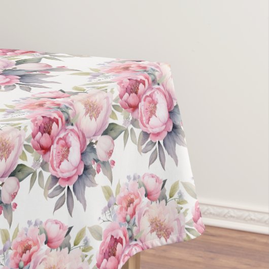 Spring Peonies tafelkleed (Voorbeeld)