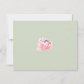 Spring Peony wordt mijn briefkaart (Achterkant)