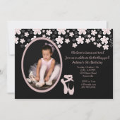 Spring Performance Photo Invitation Kaart (Voorkant)