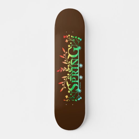 SPRING PERSOONLIJK SKATEBOARD (Voorkant)