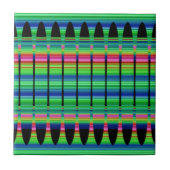 Spring Peruvian Array Ceramic Tile Tegeltje (Voorkant)