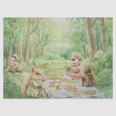 Spring Picknick Decoupage Tissue Paper Tissuepapier (Voorkant)