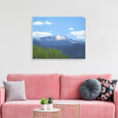 Spring Pikes Peak canvas Afdruk (Insitu (Woonkamer))
