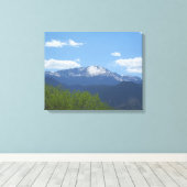 Spring Pikes Peak canvas Afdruk (Insitu (Houten vloer))