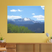 Spring Pikes Peak canvas Afdruk (Insitu (Woonkamer))