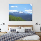 Spring Pikes Peak canvas Afdruk (Insitu (Slaapkamer))