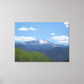 Spring Pikes Peak canvas Afdruk (Voorkant)