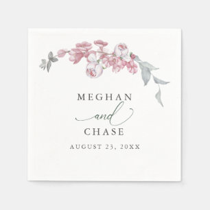 Spring Pink Blossom Napkins Servet