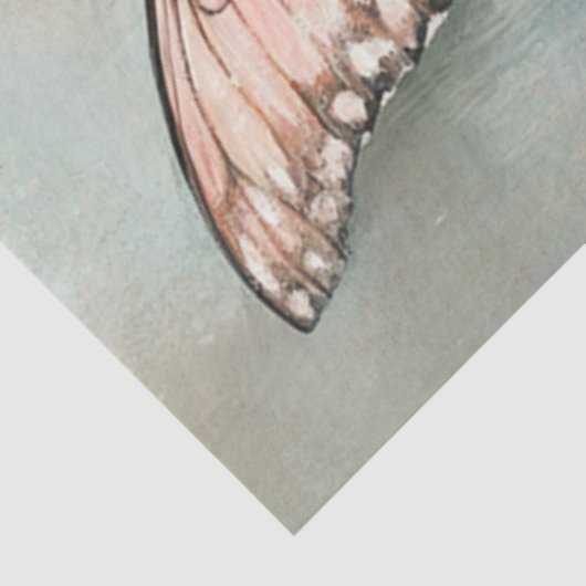 Spring Pink Fairy Portret Tissuepapier (Detail)