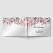 Spring Pink Floral Gastenboek (Volledig)