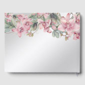 Spring Pink Floral Gastenboek (Achterkant)