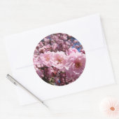 Spring Pink Tree Blossoms stickers zegels Bloemen (Envelop)