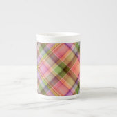 Spring Plaid Espresso Mok (Voorkant)