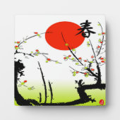 Spring Plaque Fotoplaat (Voorkant)