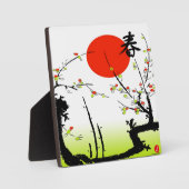Spring Plaque Fotoplaat (Voorkant)