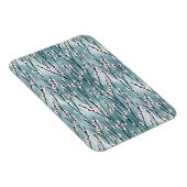 Spring Plum Blossom Floral Pattern Magneet (Rechterzijde)