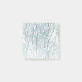 Spring Plum Blossom Floral Pattern Post-it® Notes (Voorkant)