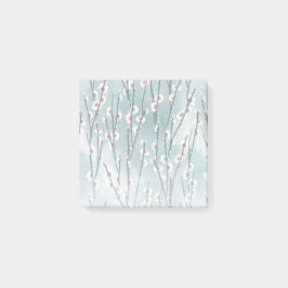 Spring Plum Blossom Floral Pattern Post-it® Notes