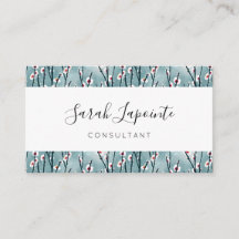 Spring Plum Blossom Floral Pattern