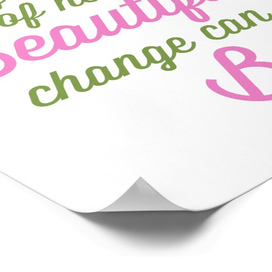 Spring Poem // Spring Flowers Poster (Hoek)