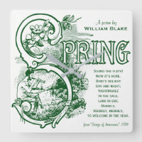Spring Poem William Blake Victoriaans Art Satyr La