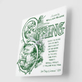 Spring Poem William Blake Victoriaans Art Satyr La Vierkante Klok (Hoek)