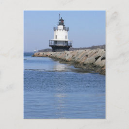 Spring Point Ledge Lighthouse-New England Briefkaart