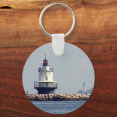 Spring Point Light en Portland Head Light Sleutelhanger (Voorkant)