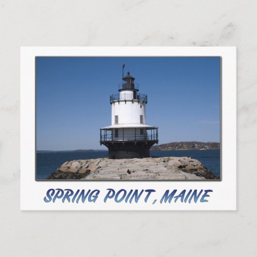 Spring Point, Maine Briefkaart (Voorkant)