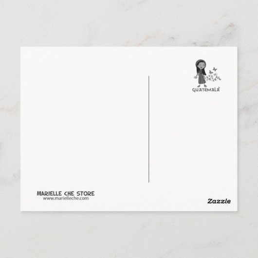 Spring Postal Briefkaart (Achterkant)