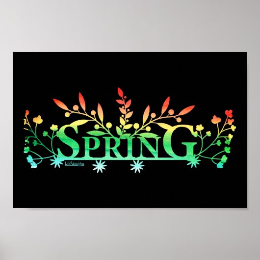 SPRING POSTER (Voorkant)
