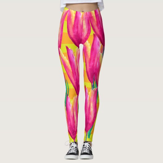 Spring Power Aangepaste Leggings (Voorkant)