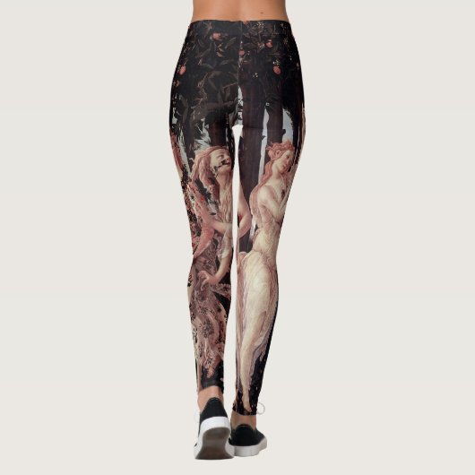 Spring Primavera Sandro Botticelli Renaissance Leggings (Achterkant)