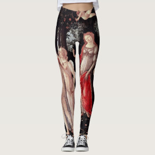 Spring Primavera Sandro Botticelli Renaissance Leggings