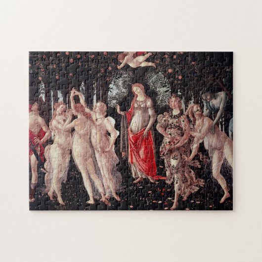 Spring Primavera Sandro Botticelli Renaissance Legpuzzel (Horizontaal)