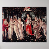Spring Primavera Sandro Botticelli Renaissance Poster (Voorkant)
