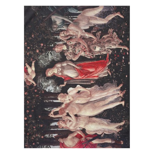 Spring Primavera Sandro Botticelli Renaissance Tafelkleed (Voorkant)