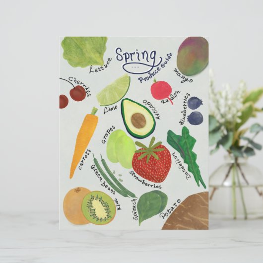 Spring Produce Guide  (Staand voorkant)
