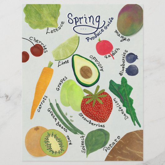 Spring Produce Guide  (Voorkant)